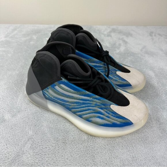 Adidas Yeezy NWOB Boost Quantum QNTM Frozen Blue GZ8872 Size 10.5 US Kanye West - Picture 3 of 13